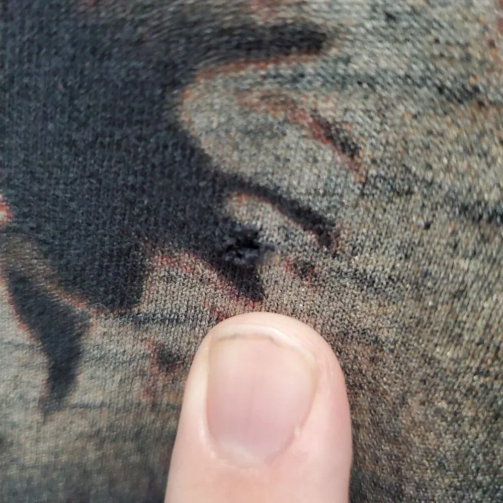 Megadeth Arsenal Vintage 90s Y2K Black Trashed Ripped Heavy Metal Grail Tee‎ L - Picture 6 of 9